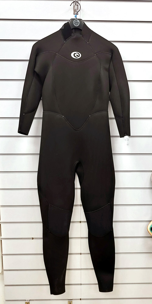 Rip Curl Womens Freelite Back Zip 4/3 Wetsuit – Black - Odyssey Surf ...