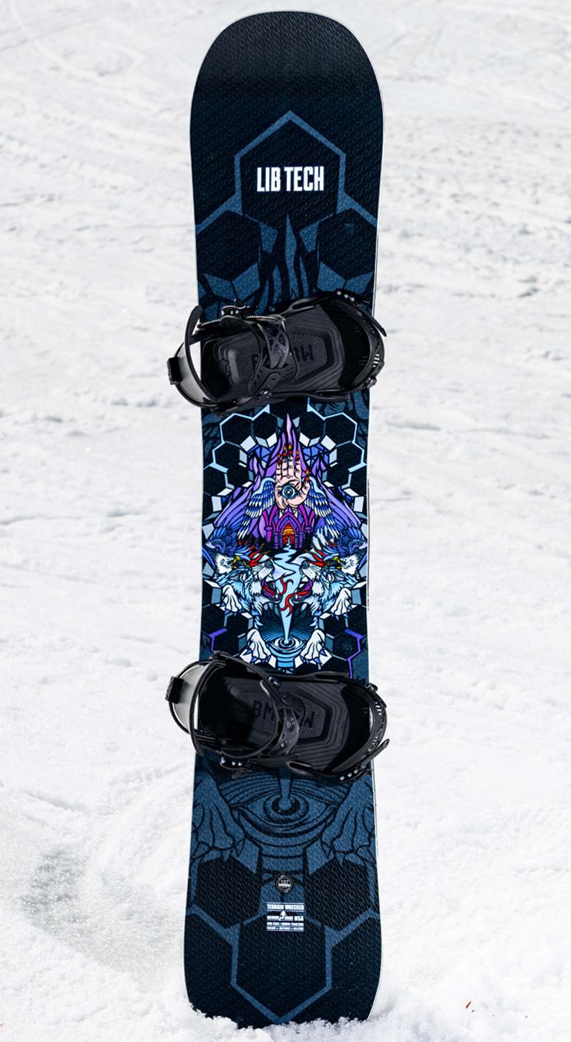 Lib Tech Terrain Wrecker Snowboard 2025 Odyssey Surf Snow Style