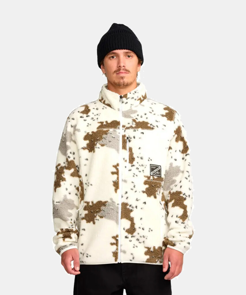 Volcom Nelson Sherpa FZ 2026 Fleece - White