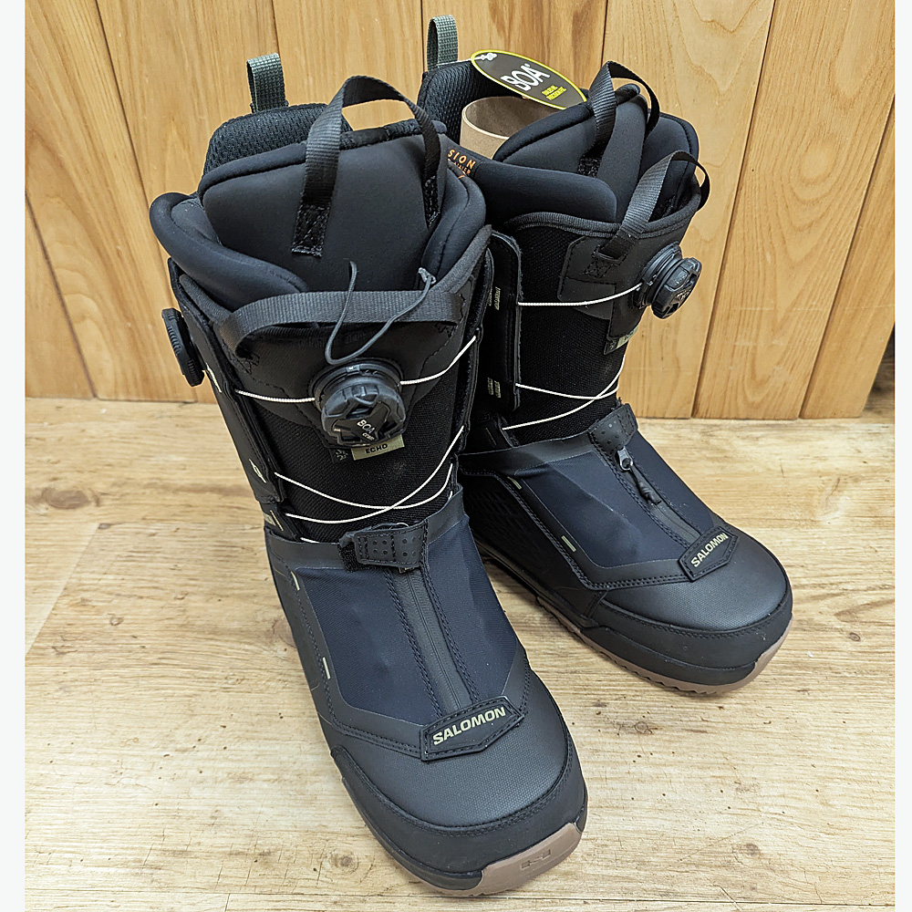 Salomon Echo Dual Boa Wide 2026 Snowboard Boots - Black - Image 4