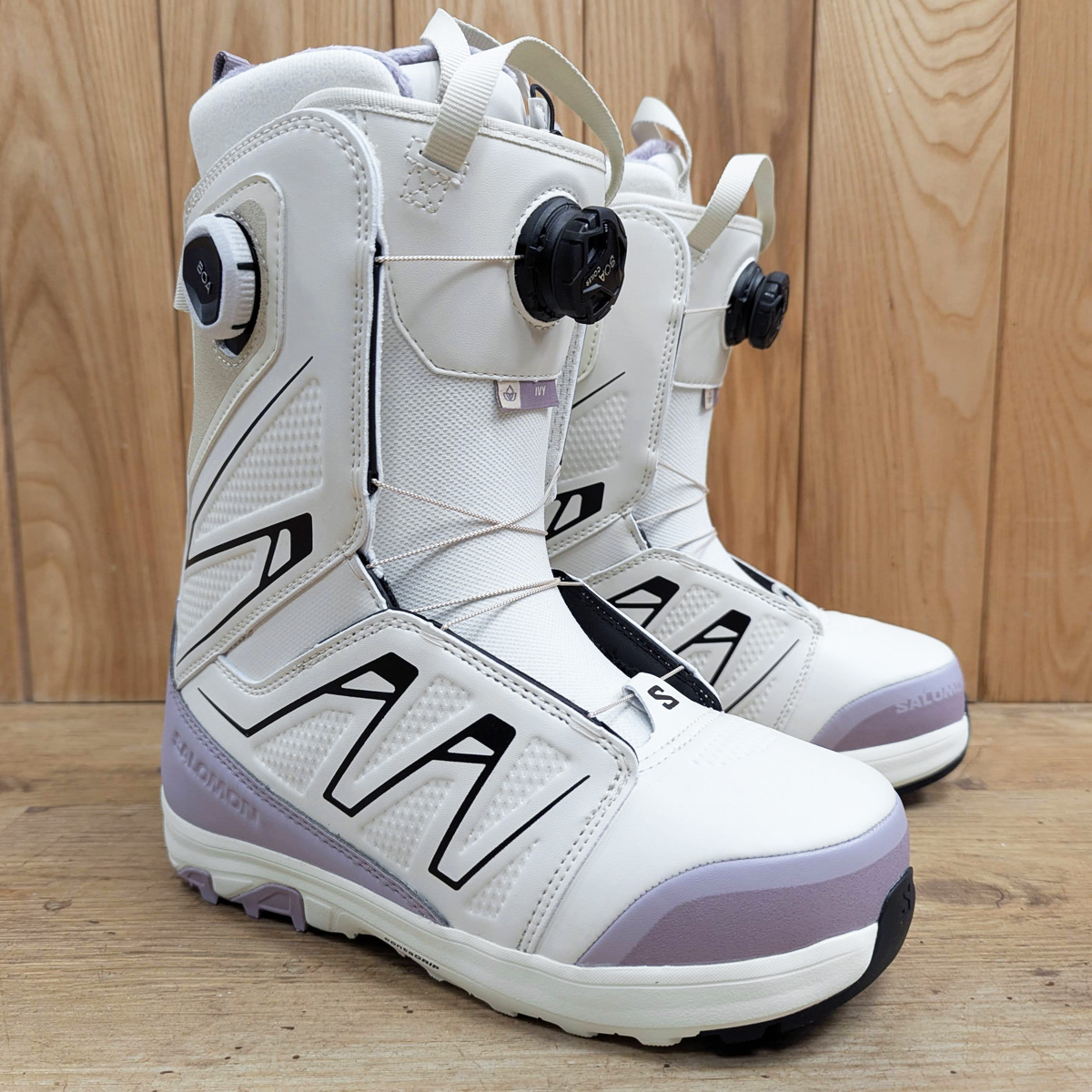 Salomon Ivy Boa SJ 2026 Snowboard Boot - Icicle Nirvana - Image 2