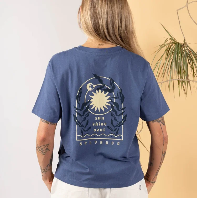 Saltrock Sunshine Soul Tee- Blue