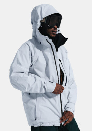 Burton AK Cyclic Gore-Tex 2026 Jacket - Gray Cloud