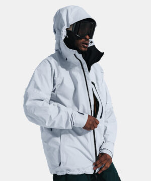 Burton AK Cyclic Gore-Tex 2026 Jacket - Gray Cloud
