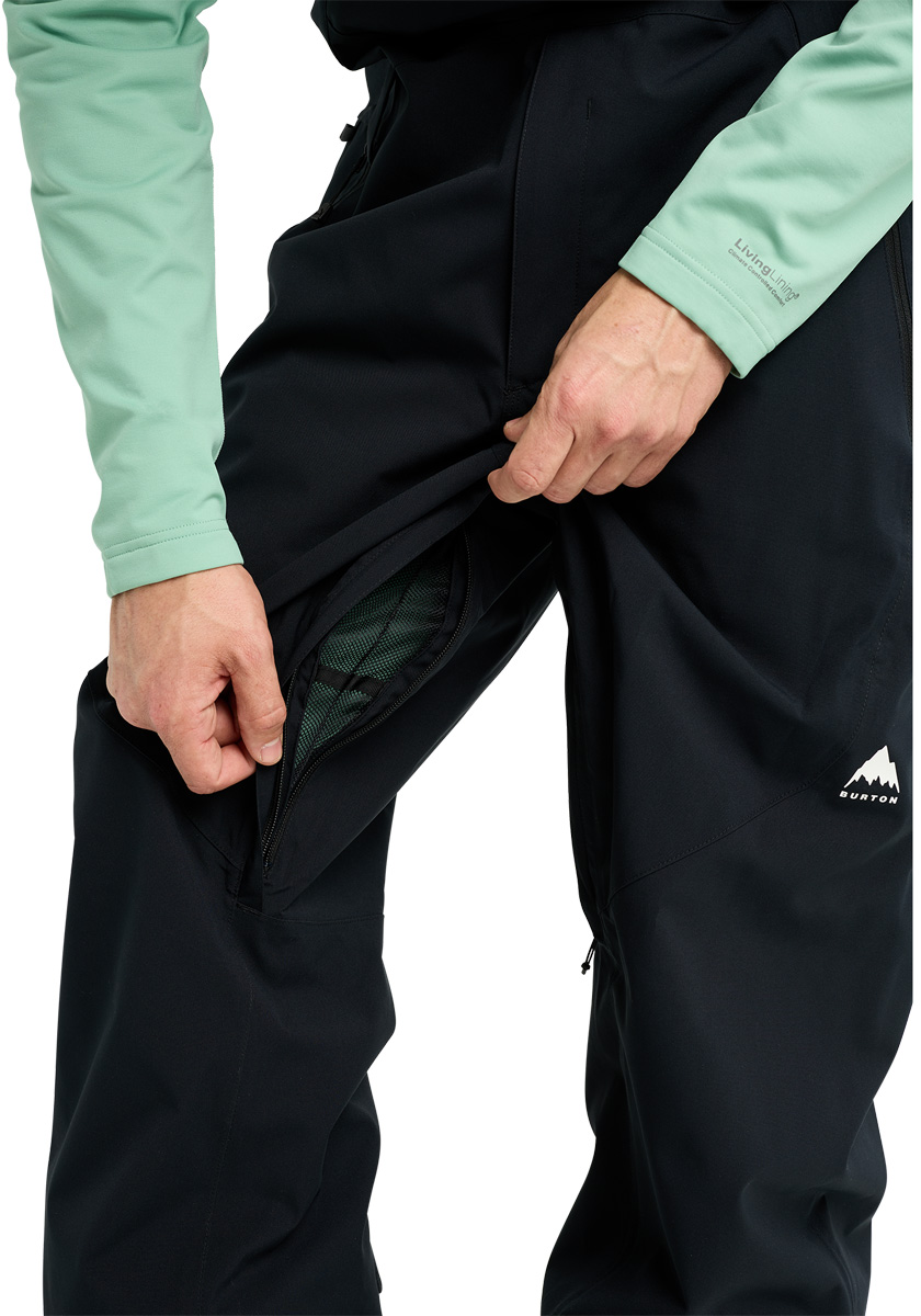 Burton Reserve Stretch 2026 Bib Pant - True Black - Image 3