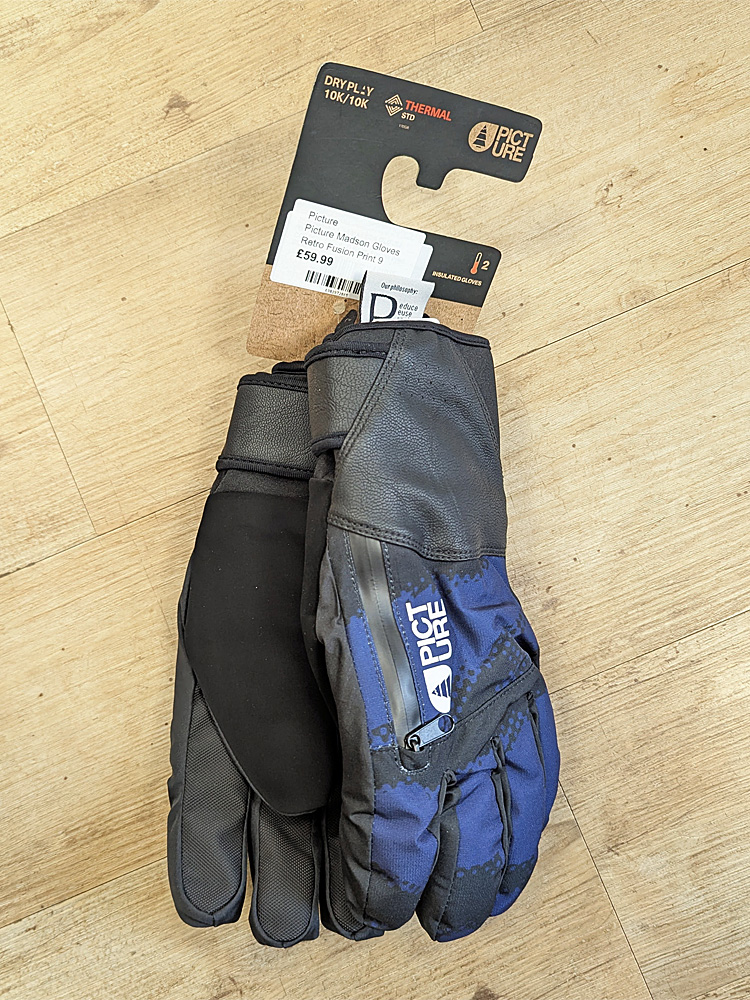 Picture Madson Glove - Retro Fusion Print