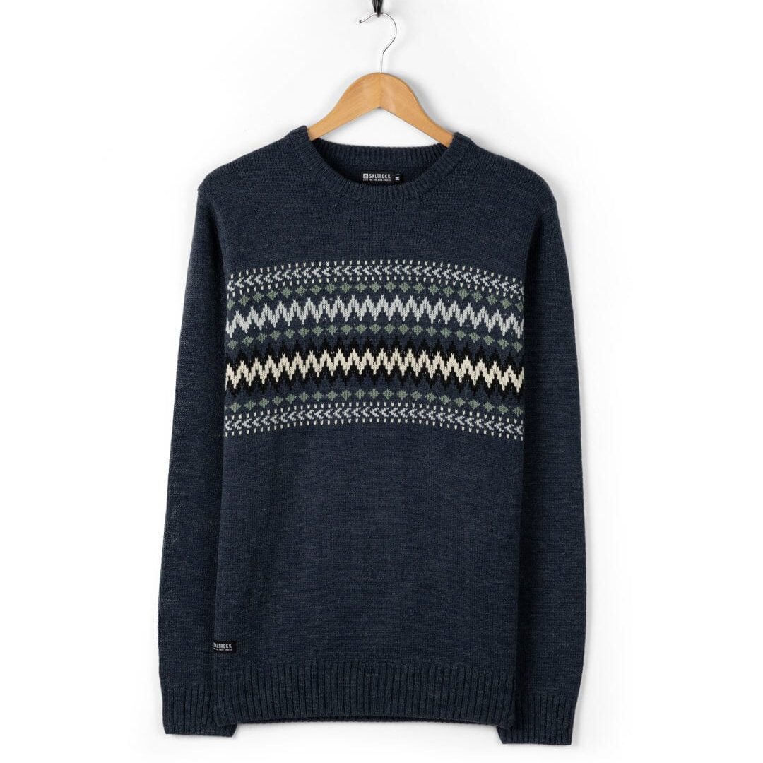 Saltrock Rolo Knitted Jumper - Blue