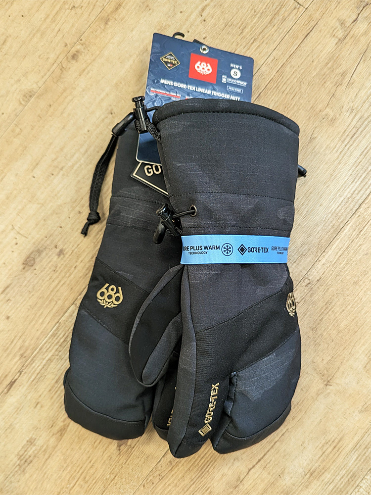 686 Gore-Tex Linear Trigger 2026 Mitt - Black