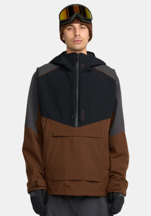Volcom Brighton Pullover 2026 Snow Jacket - Brown