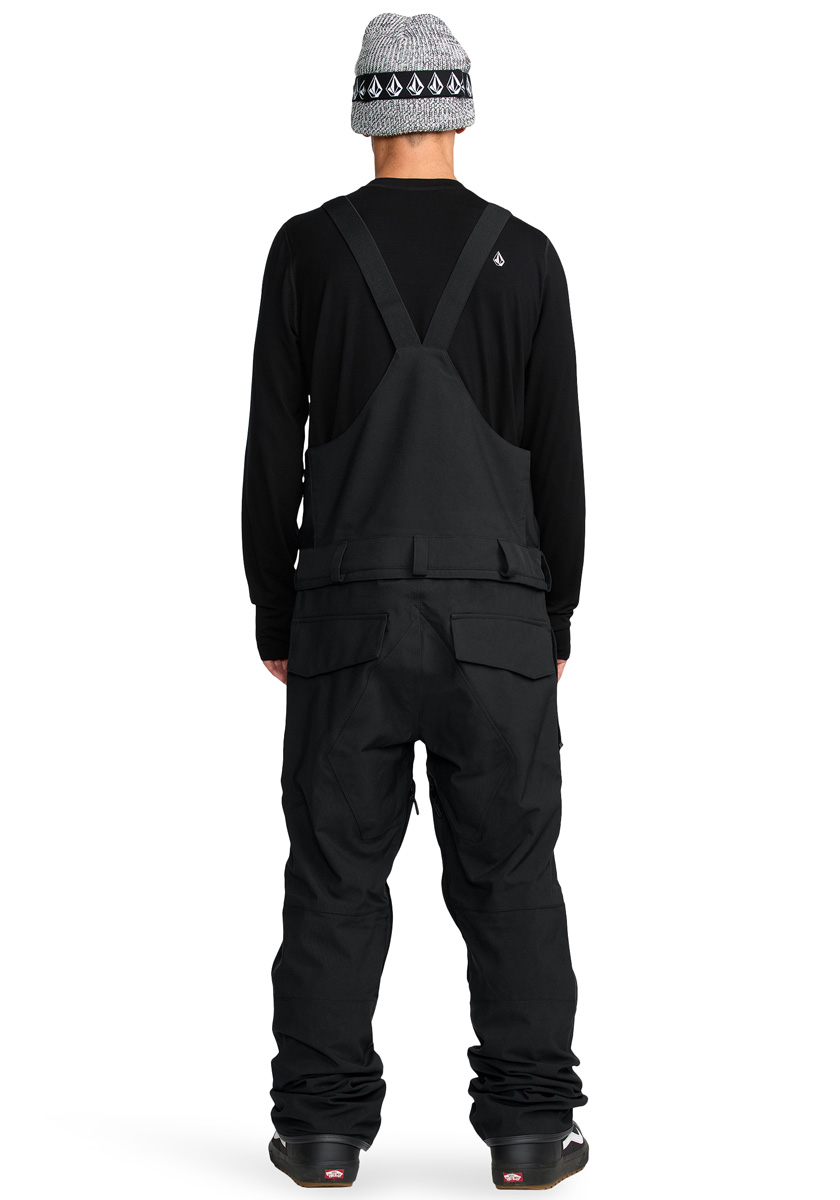 Volcom Roan Bib Pants 2026 - Black - Image 3