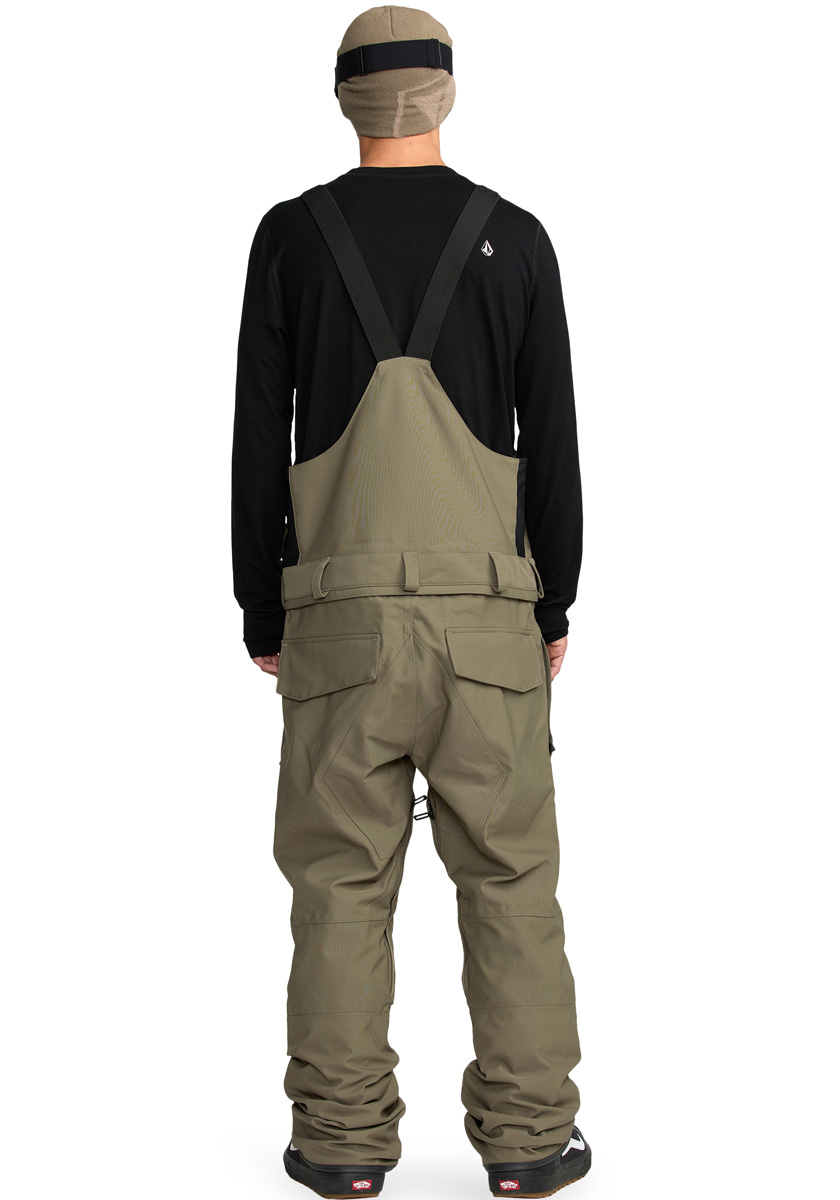 Volcom Roan Bib Pants 2026 - Military - Image 2