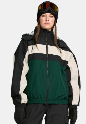 Volcom DLM 2026 Snow Jacket - Black Green