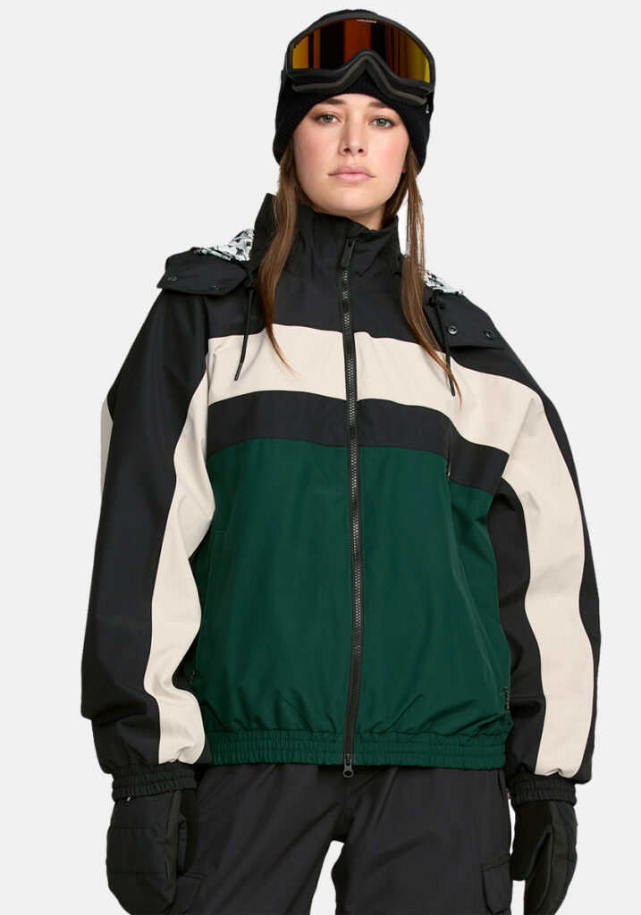 Volcom DLM 2026 Snow Jacket - Black Green