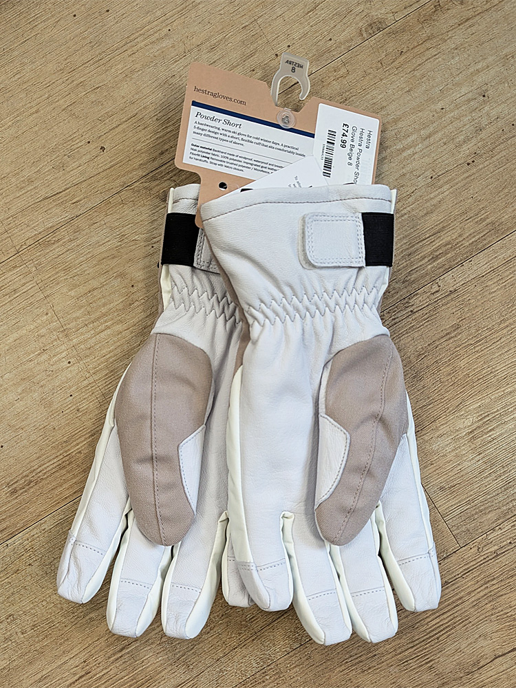 Hestra Powder Short Glove - Beige - Image 2