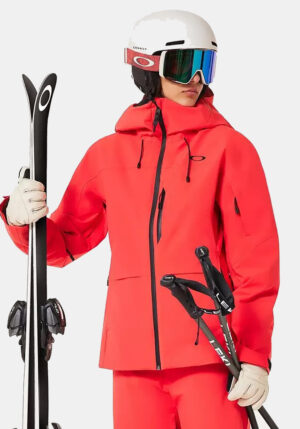 Oakley Ladies Canopy Insulated Jacket - Flame Red