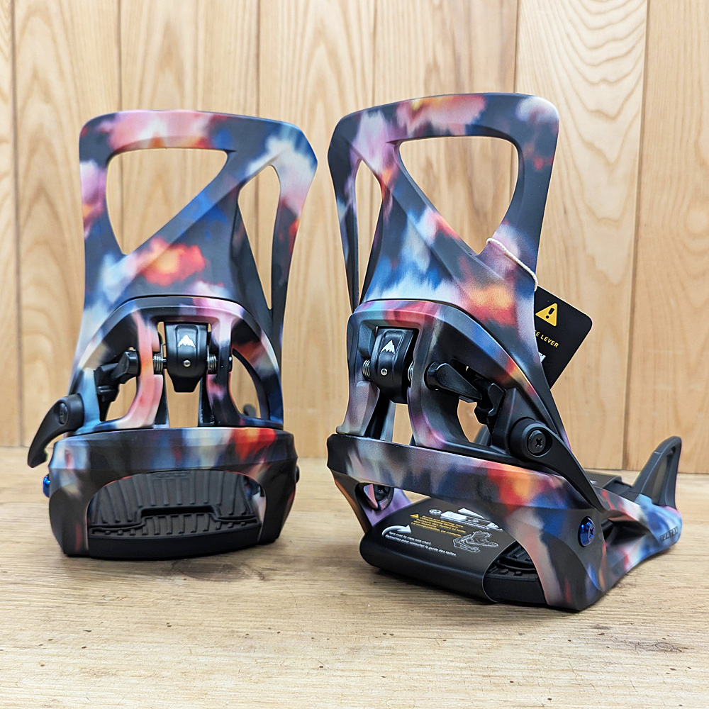 Burton Womens Step On Package - Black w/ Floral Blur - Image 3