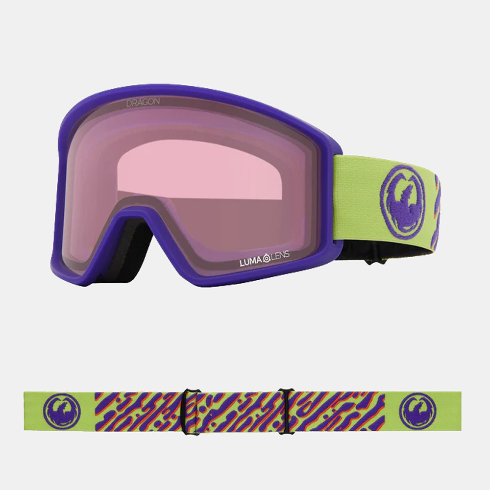Dragon DXT Snow Goggle - Wildside, Rose Lens