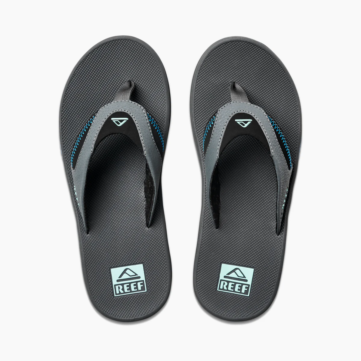 Reef Fanning FlipFlops 2026 - Gunmetal/Ocean - Image 3