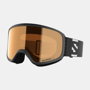 Salomon Lumi Access Kids Snow Goggles - Black/Tonic Orange