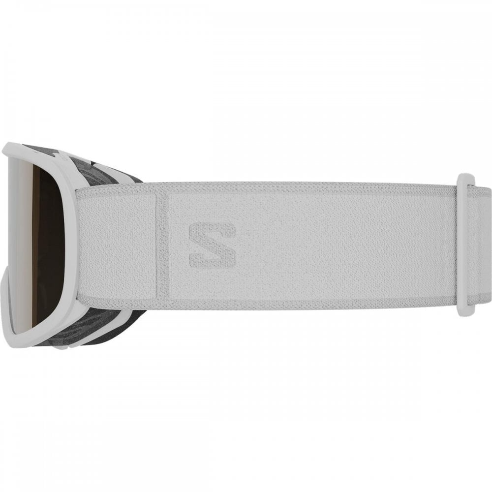 Salomon Lumi Access Kids Snow Goggles - White/Flash Gold - Image 2