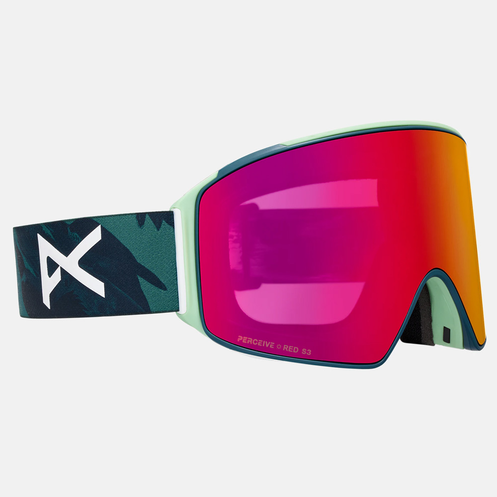 Anon M6 MFI Snow Goggles - Family tree/Perceive Sunny Red - Image 2