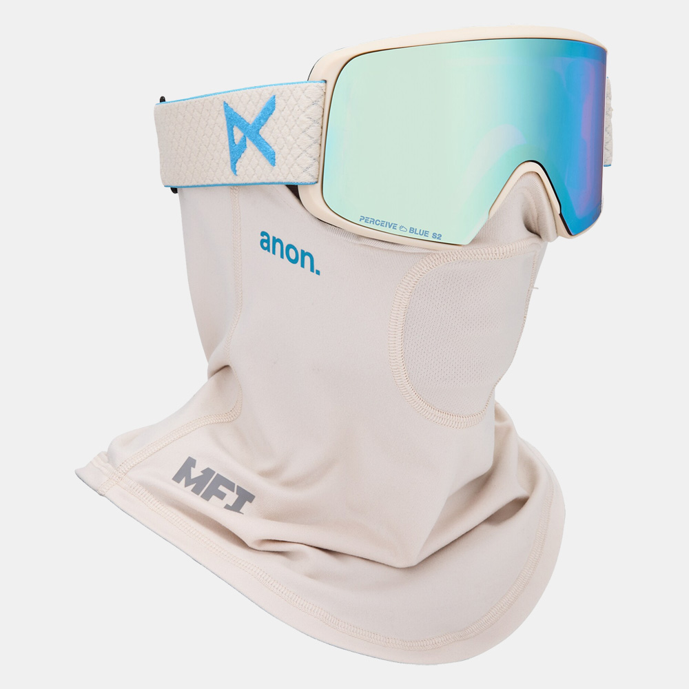 Anon M6S MFI Goggles - Oat/Perceive Variable Blue