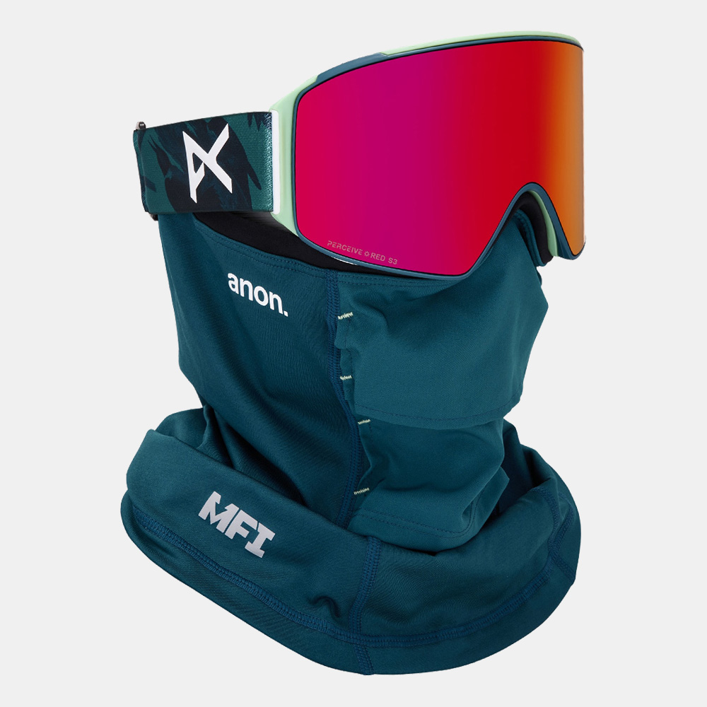 Anon M6 MFI Snow Goggles - Family tree/Perceive Sunny Red