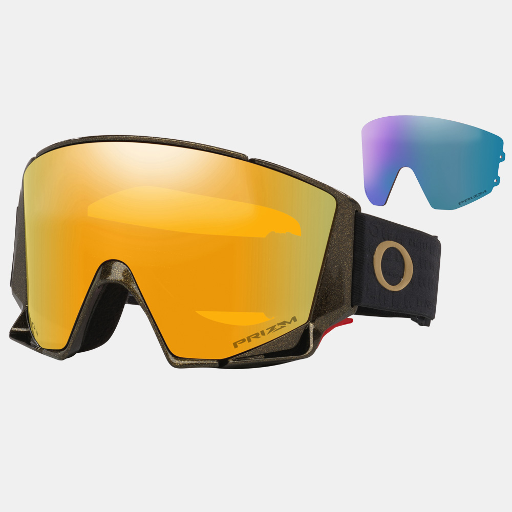 Oakley Flow Scape M Snow Goggles 50th Anniversary - Prizm Snow 24k and Iced