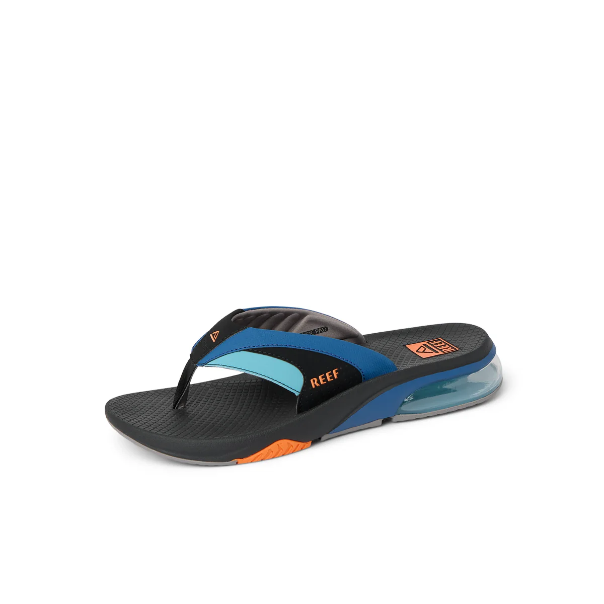 Reef Fanning+ Flipflops 2026 - Blue/Black/Orange - Image 5