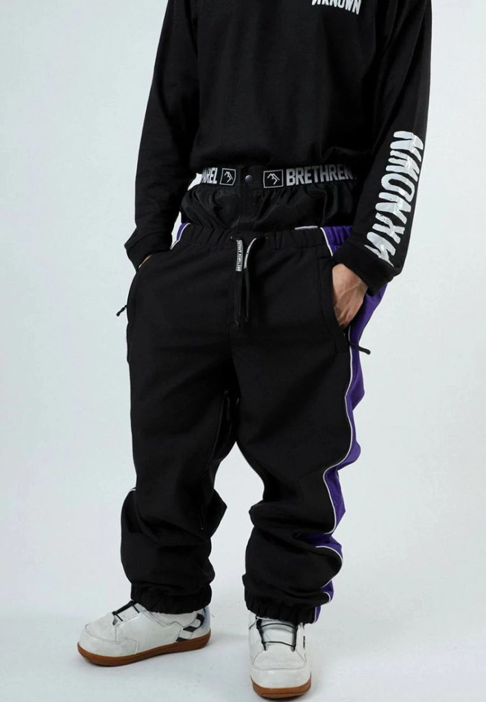 Brethren Apparel Baseline Trackpant - Maxim Violet