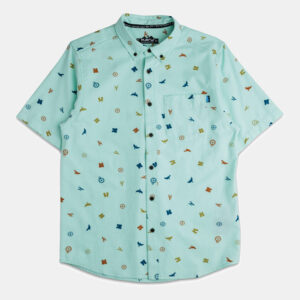 Kavu Juan Short Sleeve Shirt - Bird