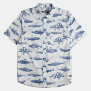 Kavu Topspot Short Sleeve Shirt - Blue