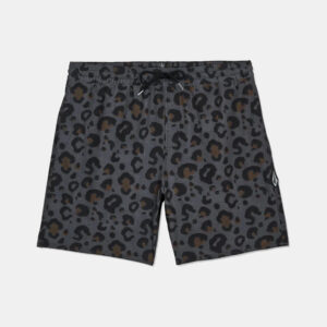 Volcom Melange Trunk 17" Boardshorts - Asphalt Black