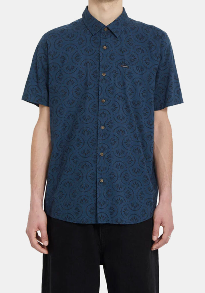 Volcom Scaler Stone Shirt - Midnight Blue