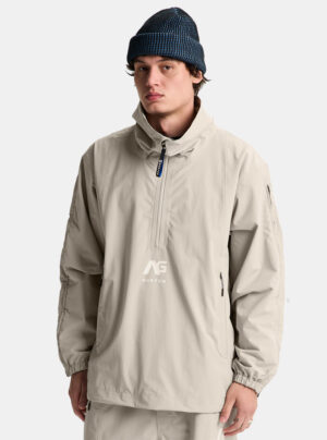 Burton AG Offspin Anorak Jacket - Stone Grey