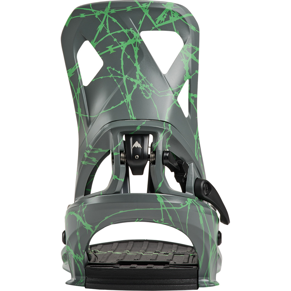 Burton Mens Step On Re:Flex Bindings 2027 - Gray/Green Voltage - Image 2