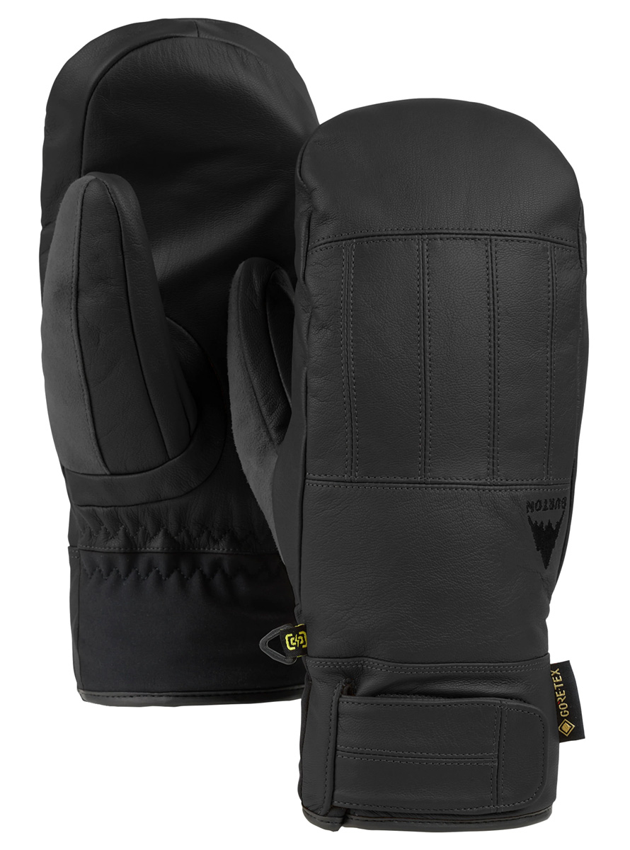 Burton Gore-Tex Gondy 2027 Leather Mitten - Black