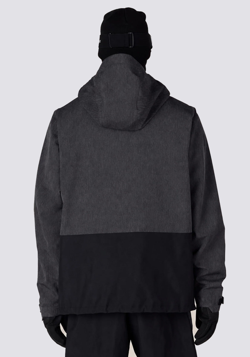686 Ghost 2.5L Anorak - Black Denim - Image 2