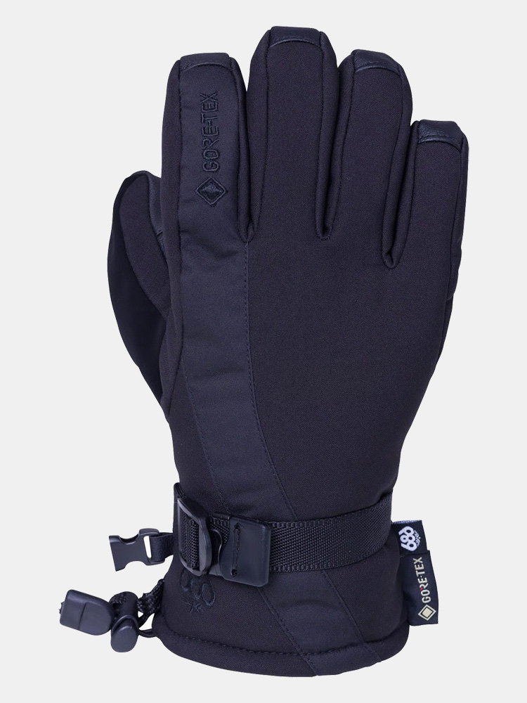 686 Women's Linear Gore-Tex Gloves - Black