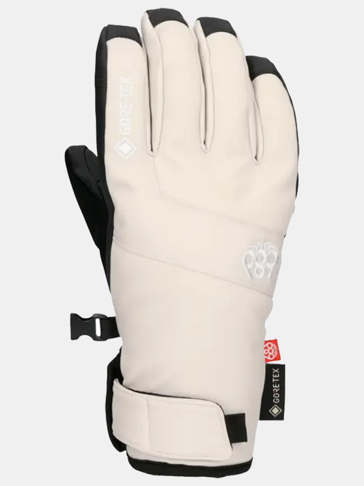 686 Women's Linear Gore-Tex Under Cuff Gloves - Limestone