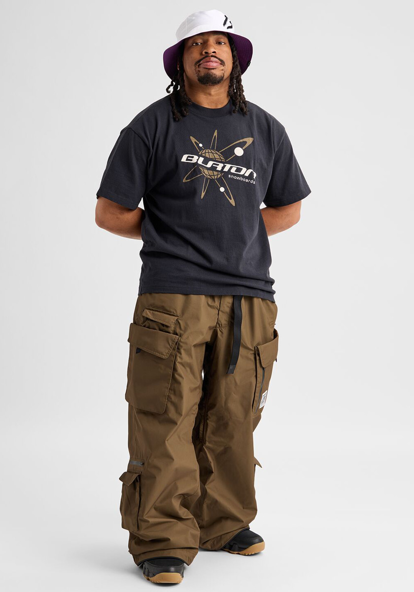 Burton Men's Baggy 2L Cargo Pant - Earthship Brown - Image 4