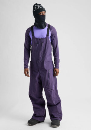 Burton AK Cyclic Bib Pant - Nightshade Purple