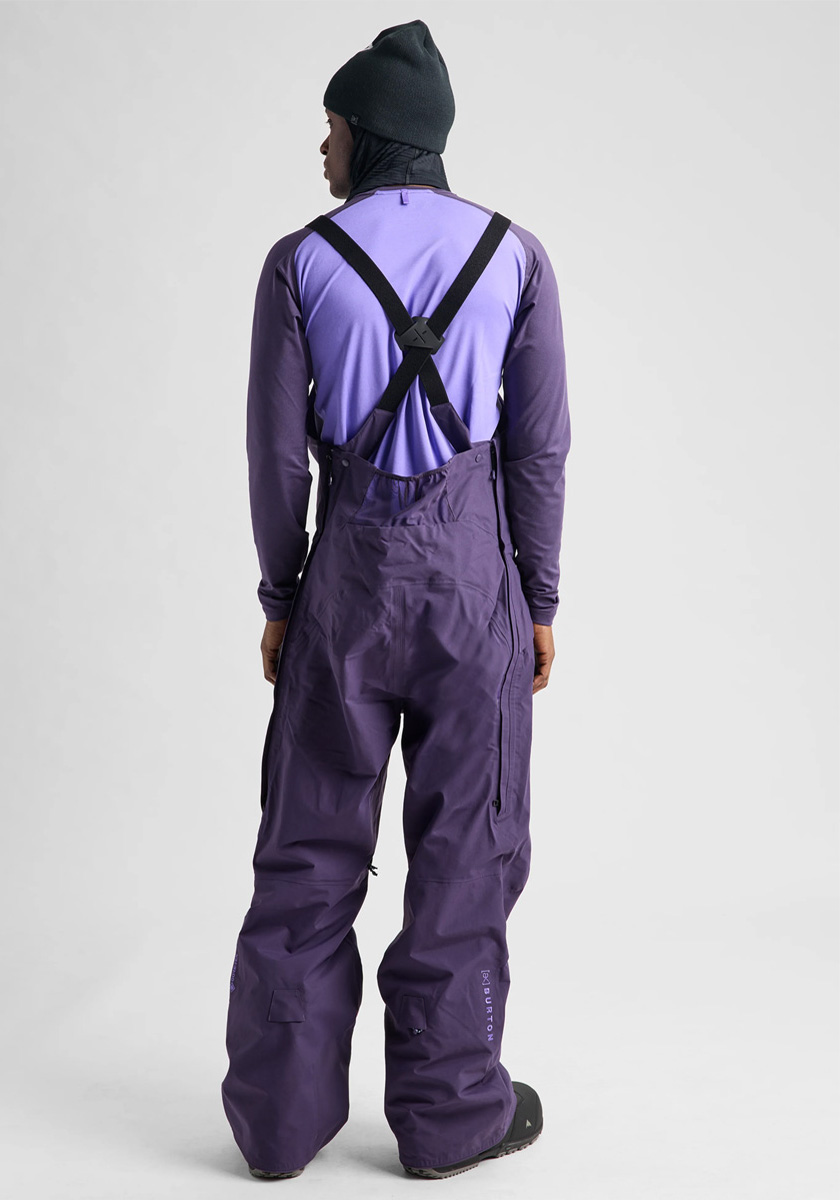 Burton AK Cyclic Bib Pant - Nightshade Purple - Image 2