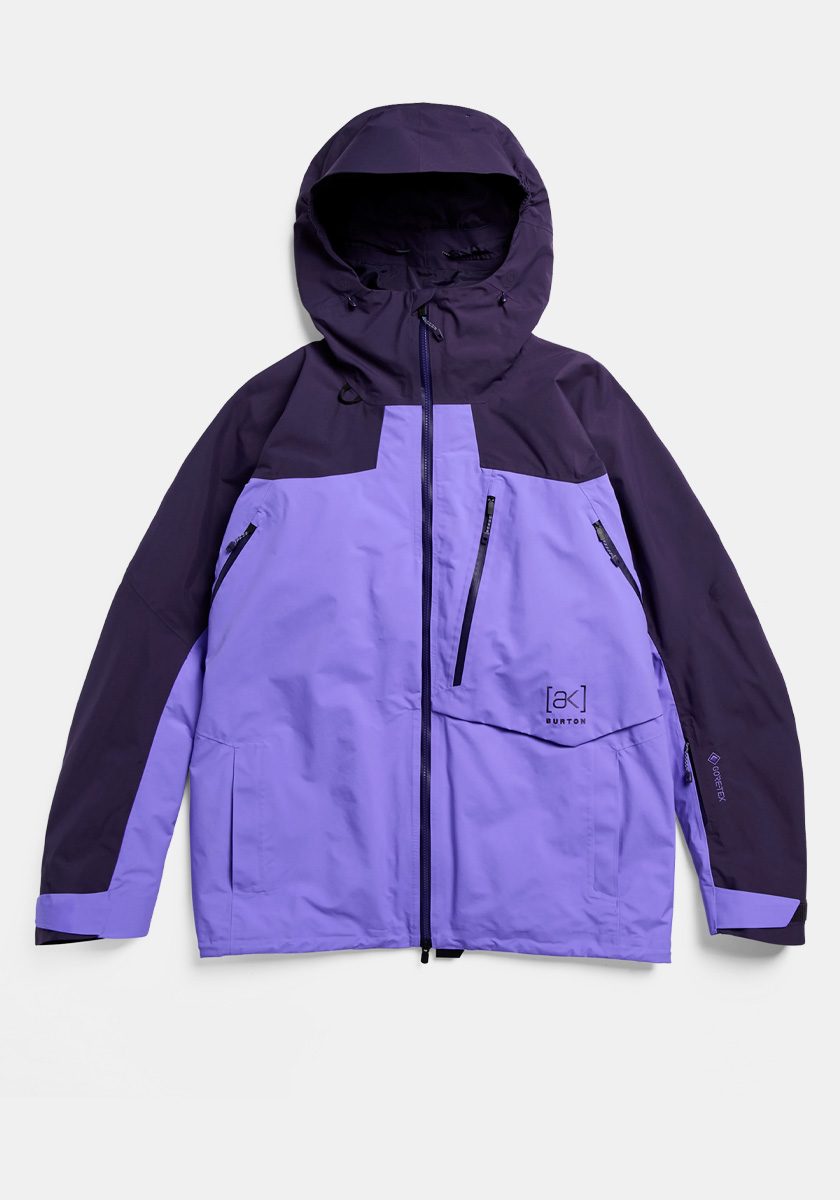 Burton AK Gore Cyclic Jacket - Night Shade/Purple Volt - Image 2