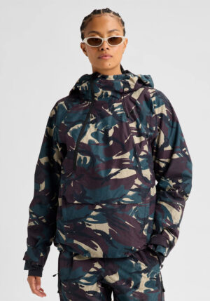 Burton Women's Reserve Relaxed Anorak - Seersucker Camo