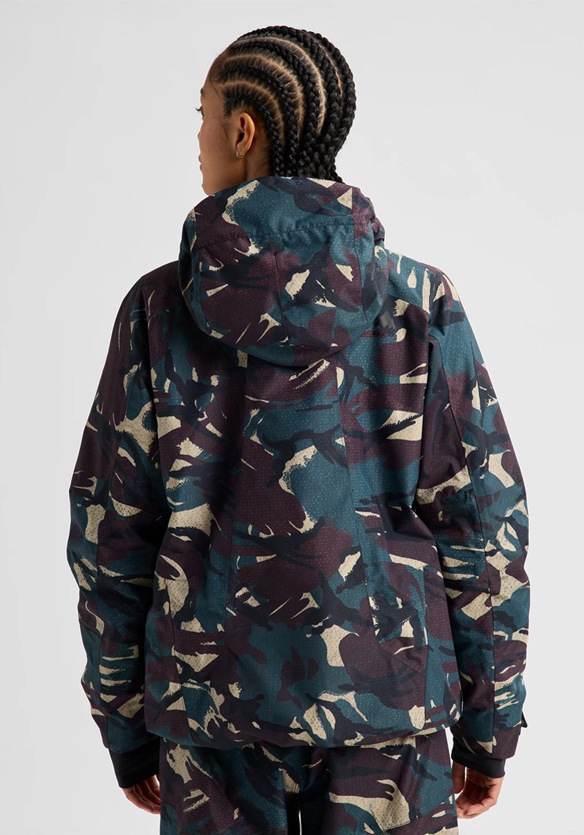 Burton Women's Reserve Relaxed Anorak - Seersucker Camo - Image 2