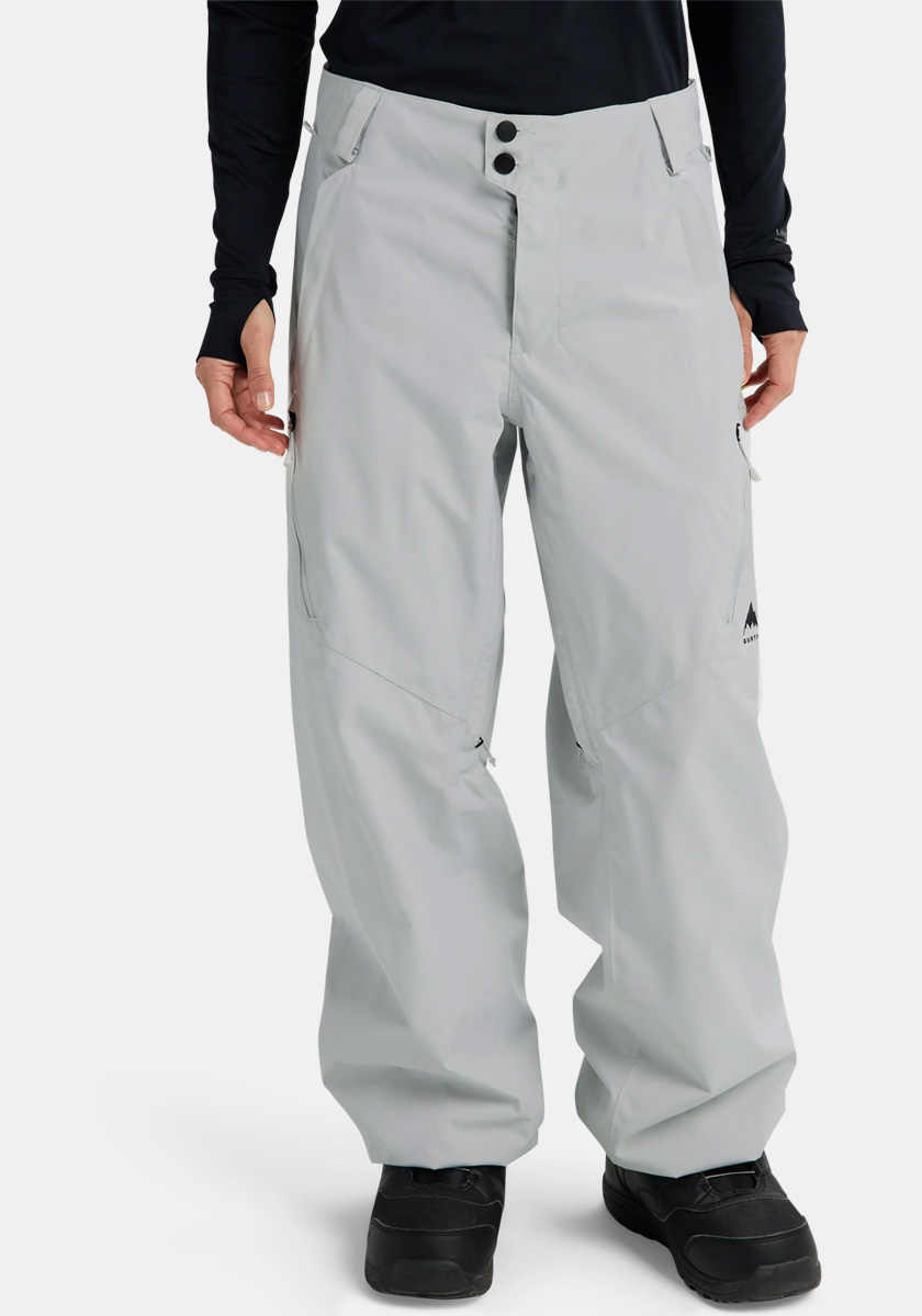 Burton Women's Reserve Relaxed Pants - Gray Cloud