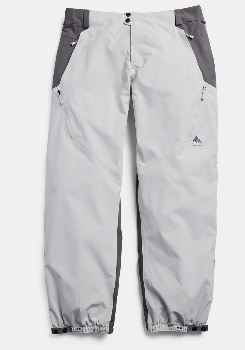 Burton Reserve Relaxed Pants - Gray Cloud / Gotham Gray - Image 3