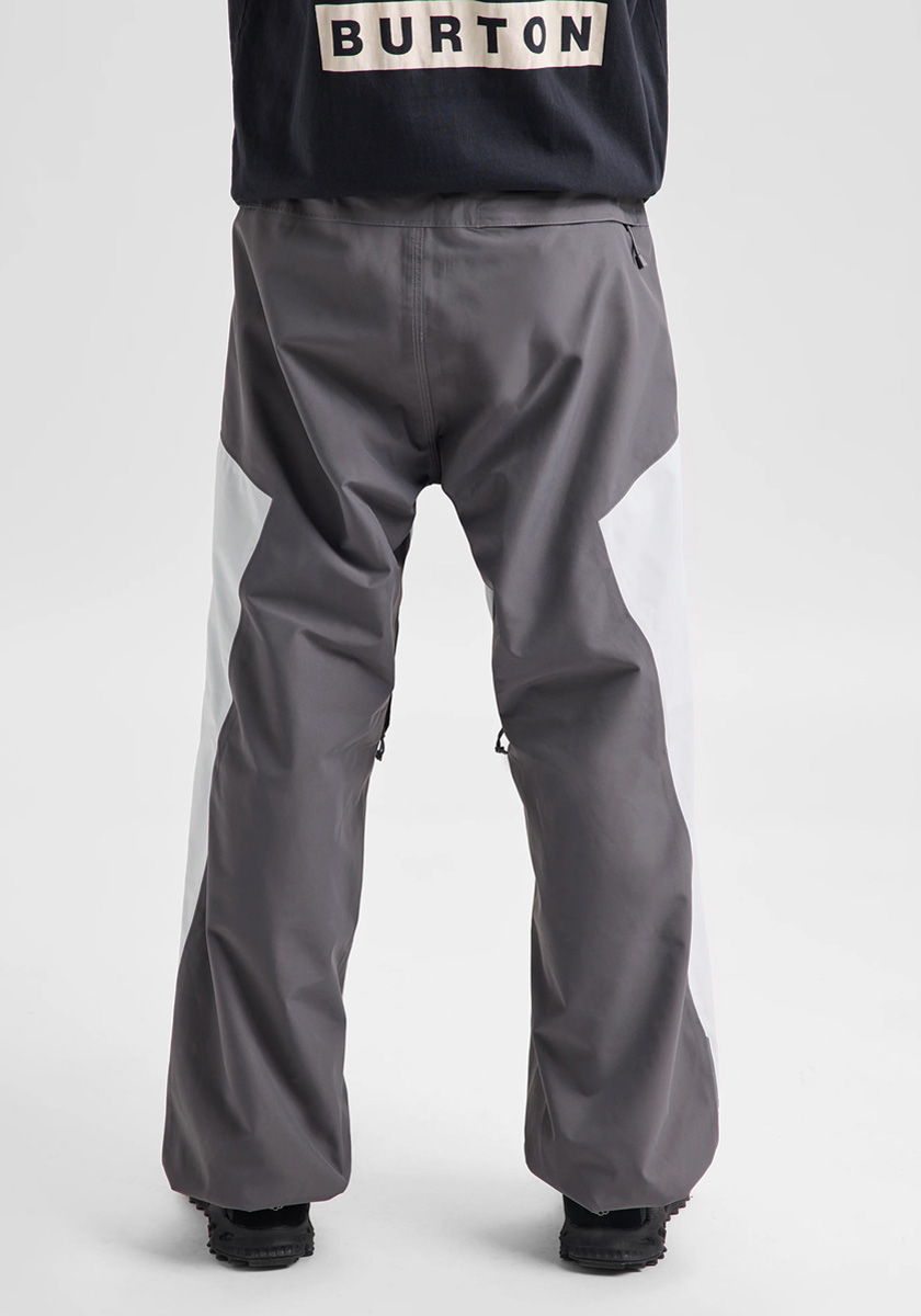 Burton Reserve Relaxed Pants - Gray Cloud / Gotham Gray - Image 2