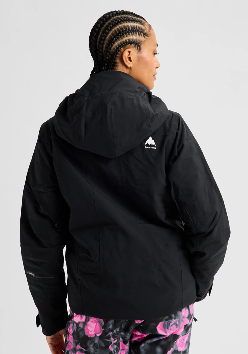 Burton Women's Reserve Ins Stretch 2L Jacket - True Black - Image 2